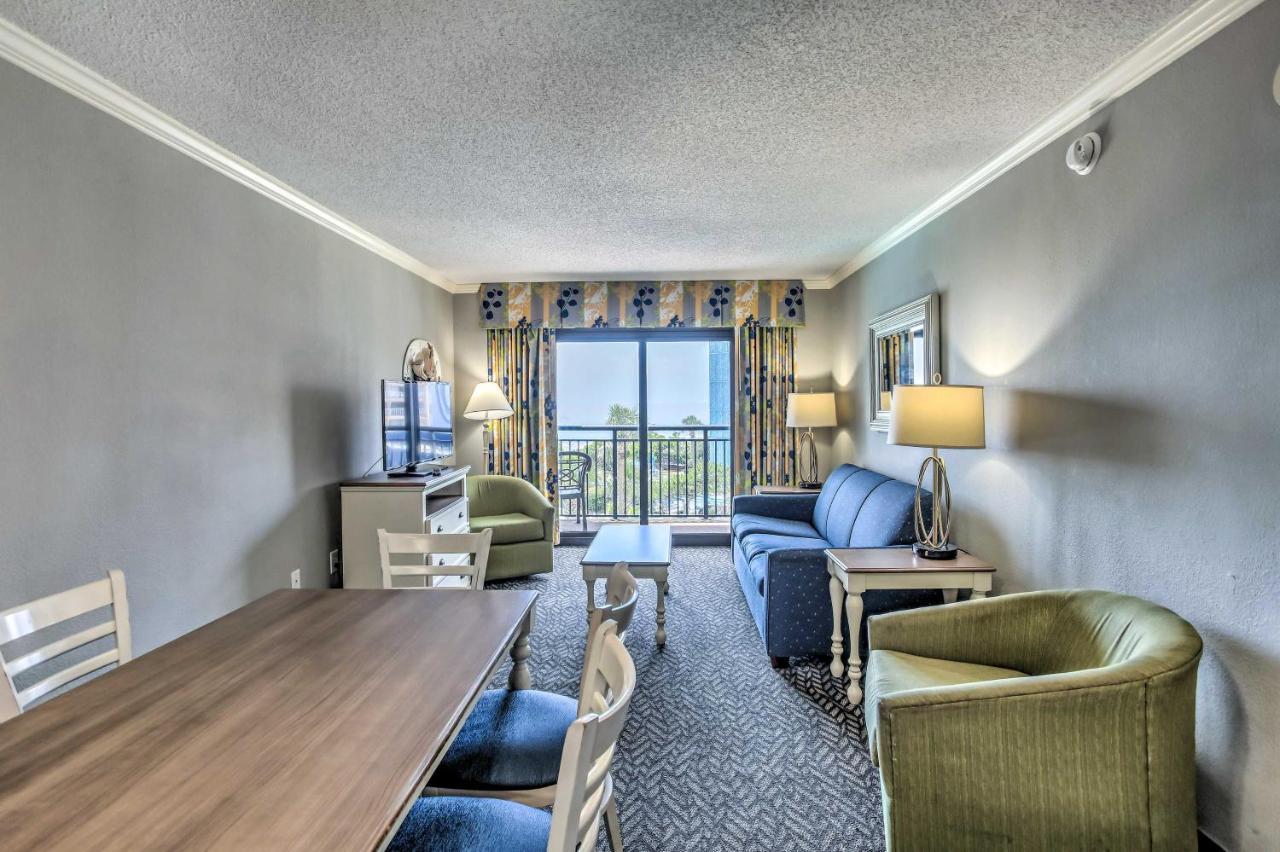 Ocean View Apt And Access To Pool, Beach And More Myrtle Beach Exteriör bild