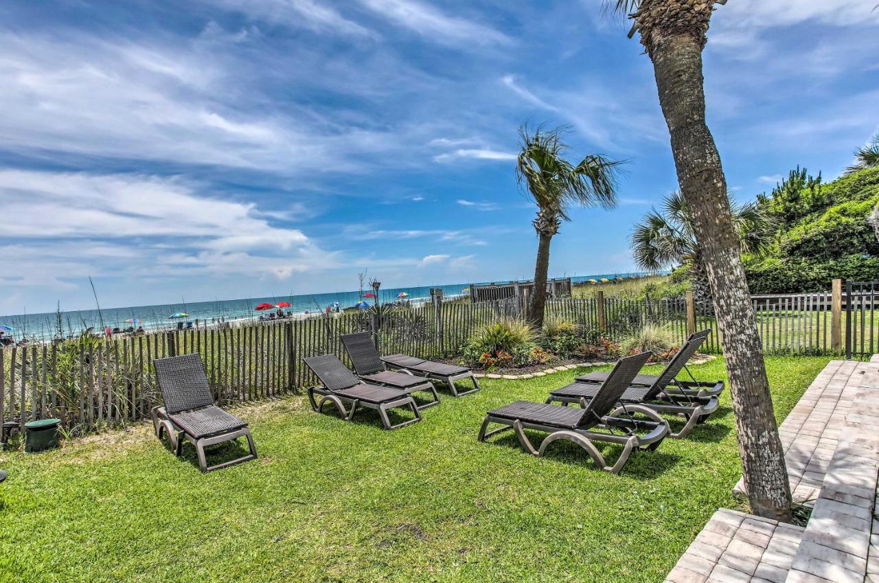 Ocean View Apt And Access To Pool, Beach And More Myrtle Beach Exteriör bild